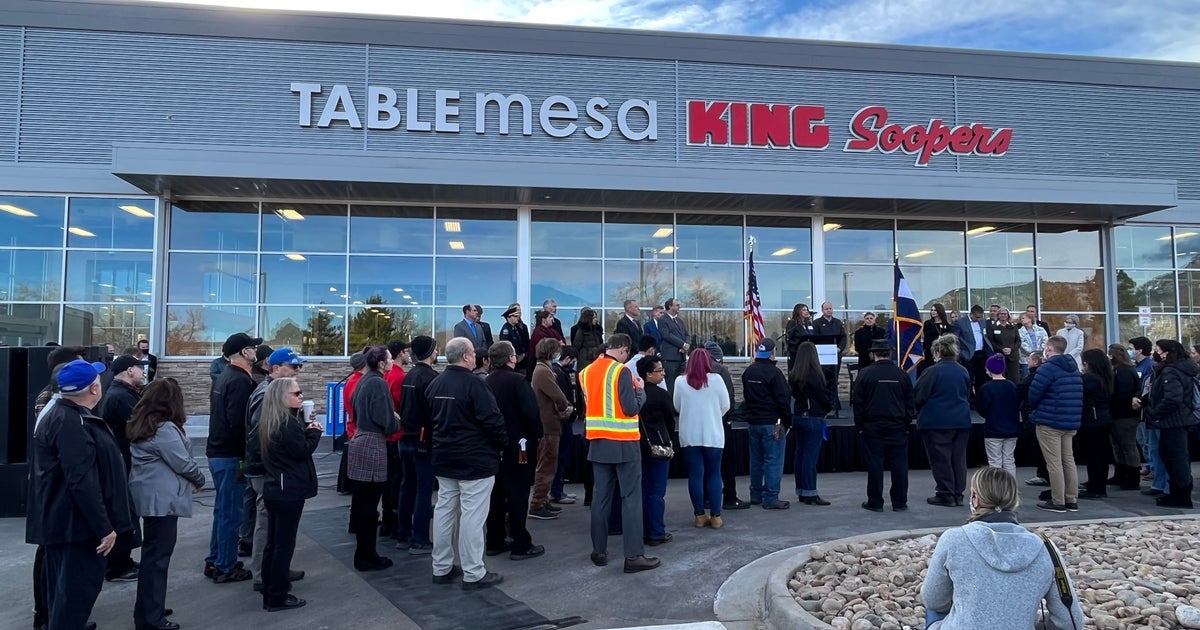 Boulder King Soopers Reopens 'Stronger Than Ever' CBS Colorado