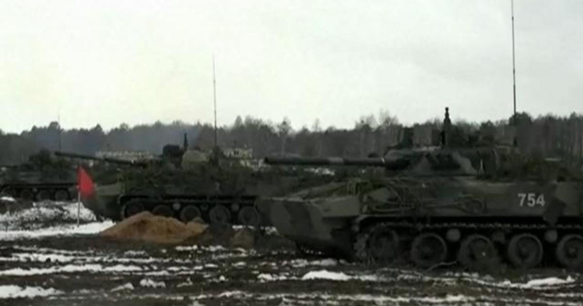 Russian Drills With Belarus Escalate Ukraine Tensions - CBS News