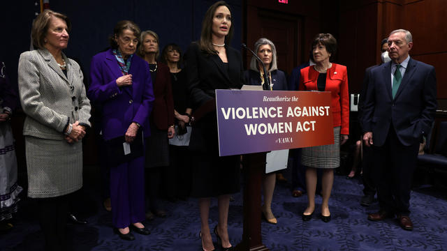 Bipartisan Senators Discuss Violence Against Women Act 