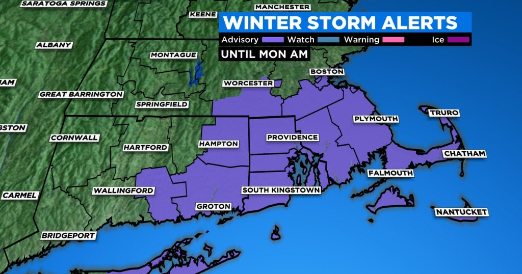Winter Weather Advisory Issued For Slippery Roads On South Shore, Cape ...
