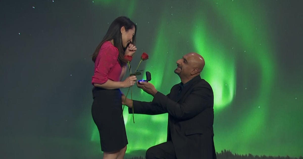 KPIX Meteorologist Mary Lee Gets Surprise Valentine's Day Marriage Proposal  - CBS San Francisco