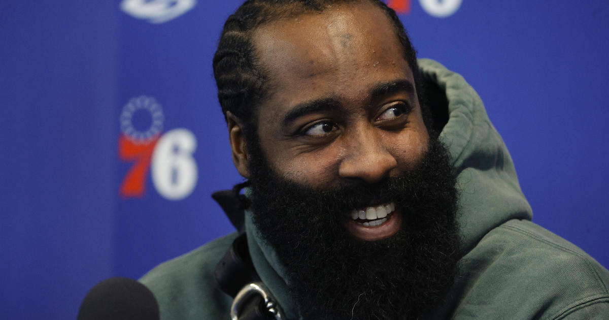 Sixers Star James Harden Puts the Beard on the Bottle