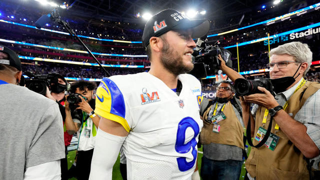 Matthew Stafford from Highland Park Wins Super Bowl