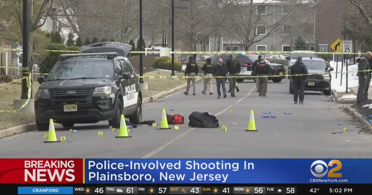 PoliceInvolved Shooting Under Investigation In Plainsboro CBS New York