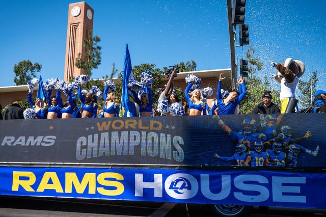 LA RAMS SUPER BOWL XVI VICTORY PARADE, LA — Average Socialite