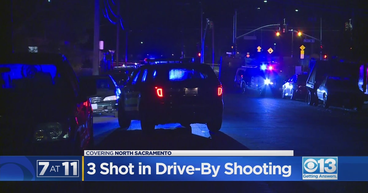3 Shot In Drive-By Shooting In North Sacramento - CBS Sacramento