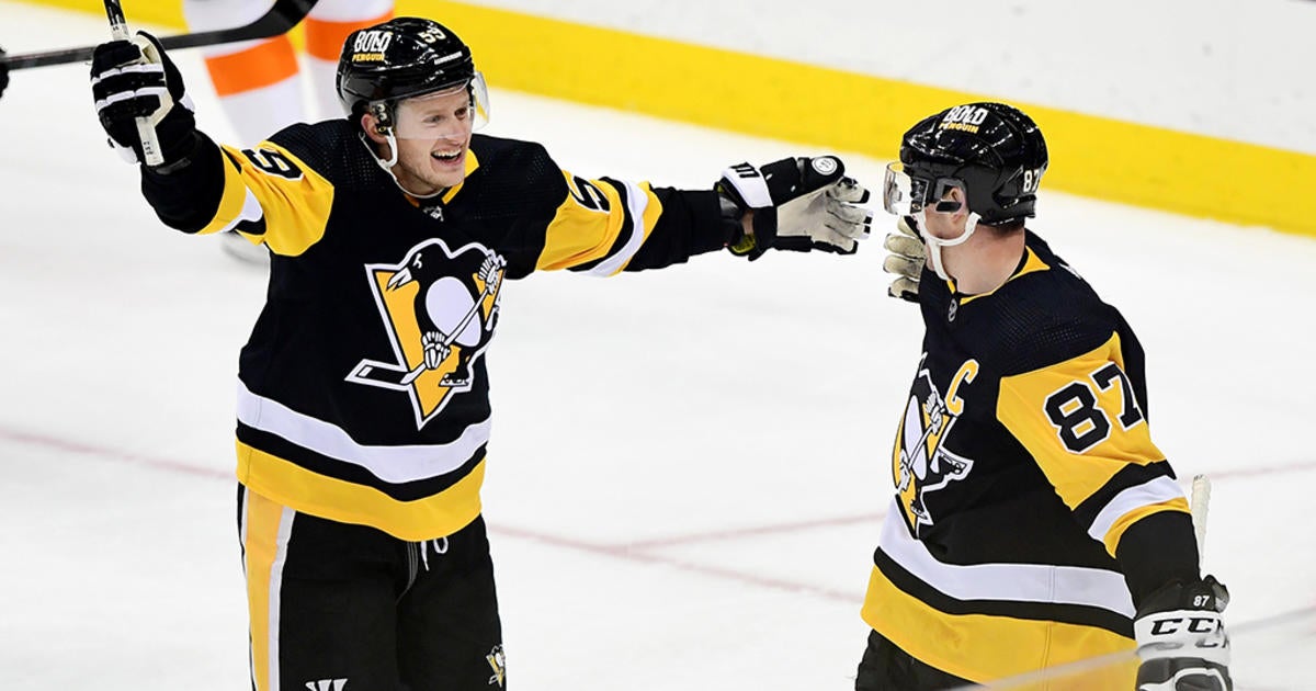 Penguins Rally Past Flyers, Win 5-4 In OT As Sidney Crosby Scores 500th ...