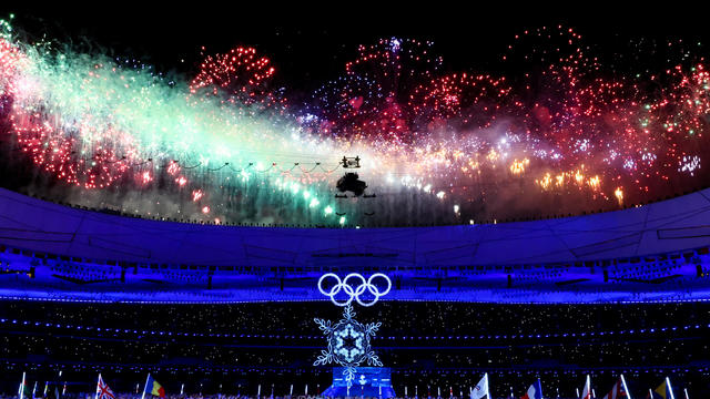 Closing ceremony of Winter Olympic Games in Beijing, China 