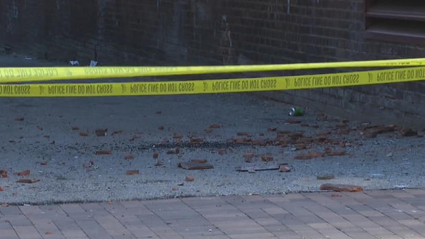 Penn Avenue Bricks Falling 