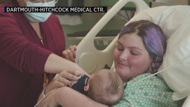 COVID Mom Meets Baby New Hampshire 