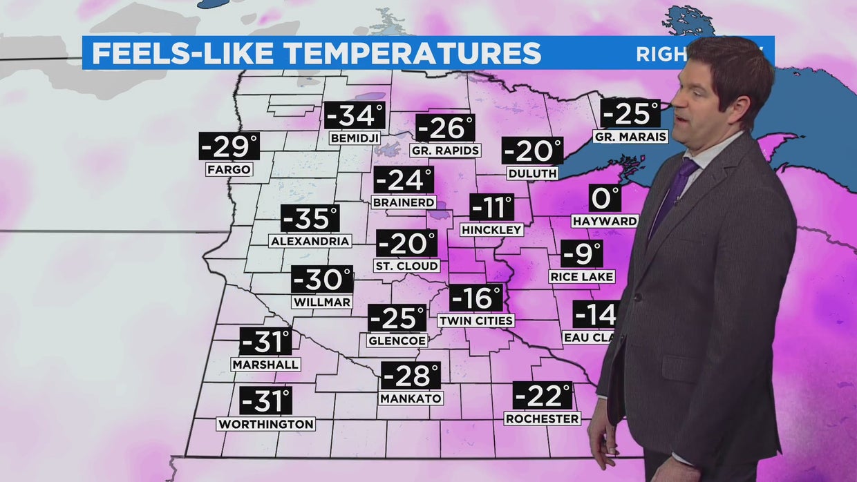 MN Weather Dangerous Cold Follows 2nd Round Of Snow CBS Minnesota