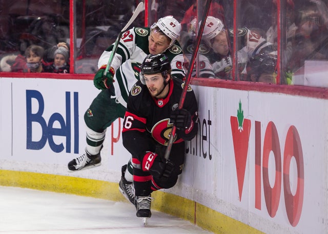 NHL: FEB 22 Wild at Senators