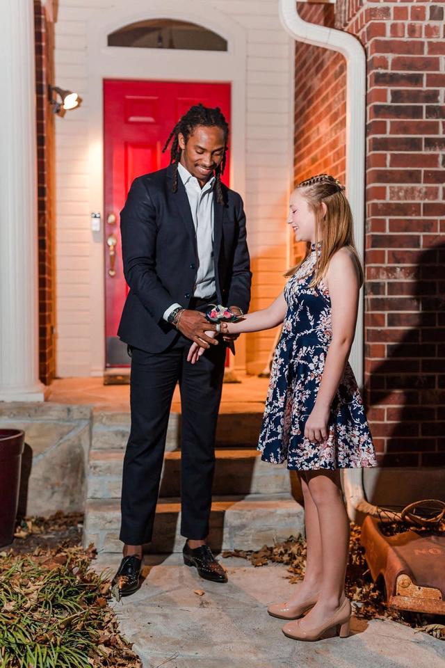 An NFL Star Took a Grieving Plugerville Girl to the Father