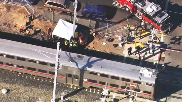 Fatal Caltrain crash with car in San Bruno 