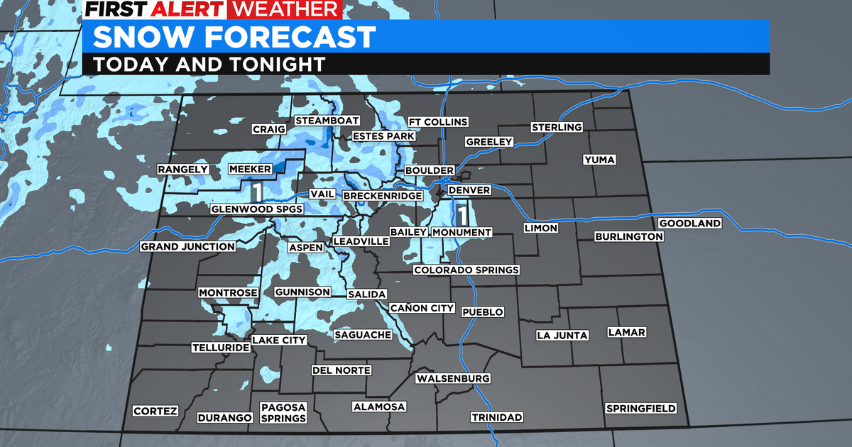 Denver Weather: Few Friday Afternoon And Evening Flurries Or Snow ...