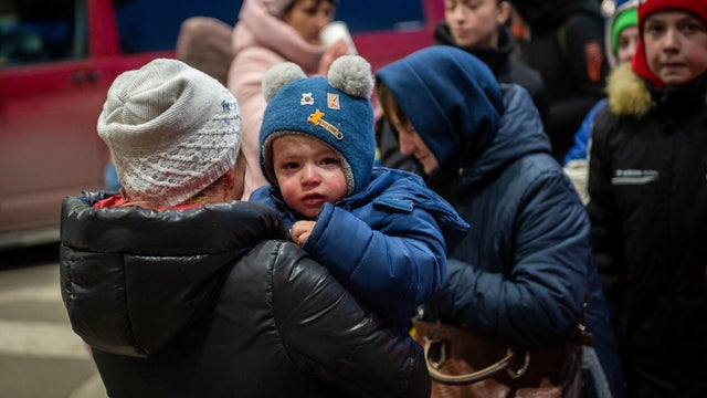 SLOVAKIA-UKRAINE-RUSSIA-CONFLICT-REFUGEES 