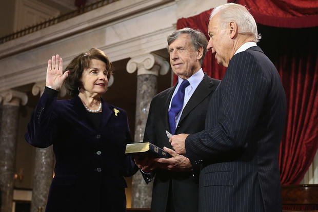 Vice President Biden Holds Senate Ceremonial Swearing In 