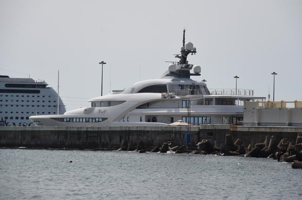 Vladimir Putin's reported yacht 'Graceful' 