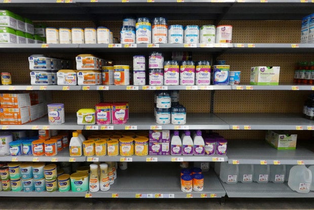 Baby Formula Is Latest Product To Suffer Shortages Due Pandemic Induced Supply Chain Issues