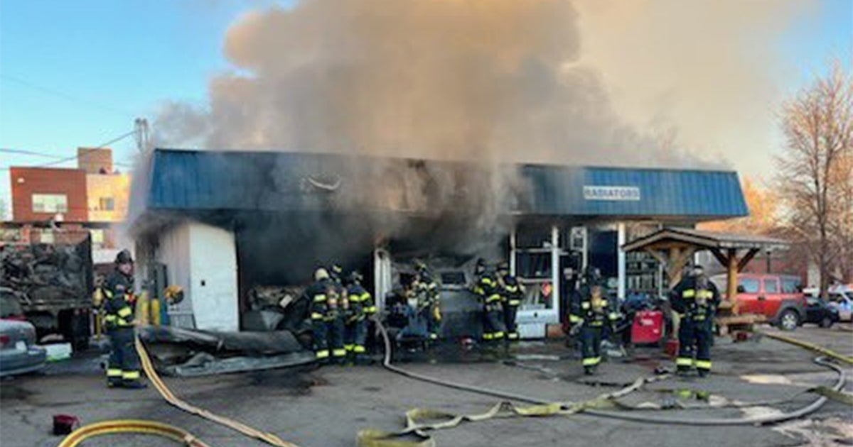 Car Fire Spreads To Repair Shop On North Federal Boulevard CBS Colorado