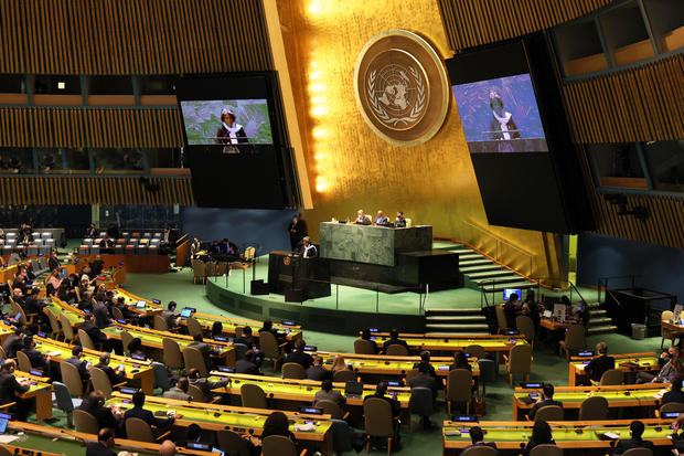 UNGA Votes On Resolution To Isolate Russia Over Ukraine Invasion 