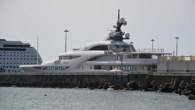 Vladimir Putin's yacht 'Graceful' 