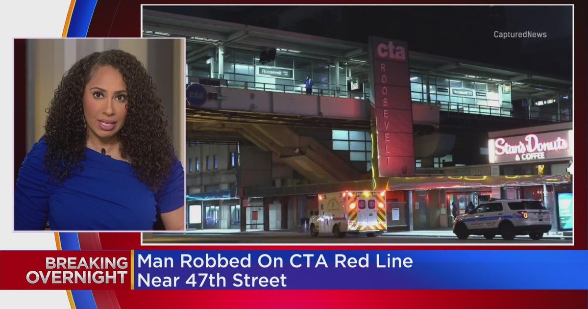 Man Robbed At Gunpoint On CTA Red Line Train In Fuller Park - CBS Chicago