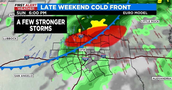 Warm, Dry Weather Continues Across North Texas -- Until The Weekend Of ...