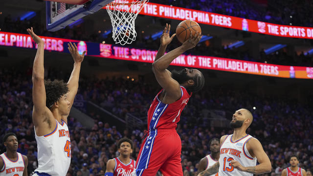 James Harden knocks down 26 points in home debut with Philadelphia 76ers I  THE HERD