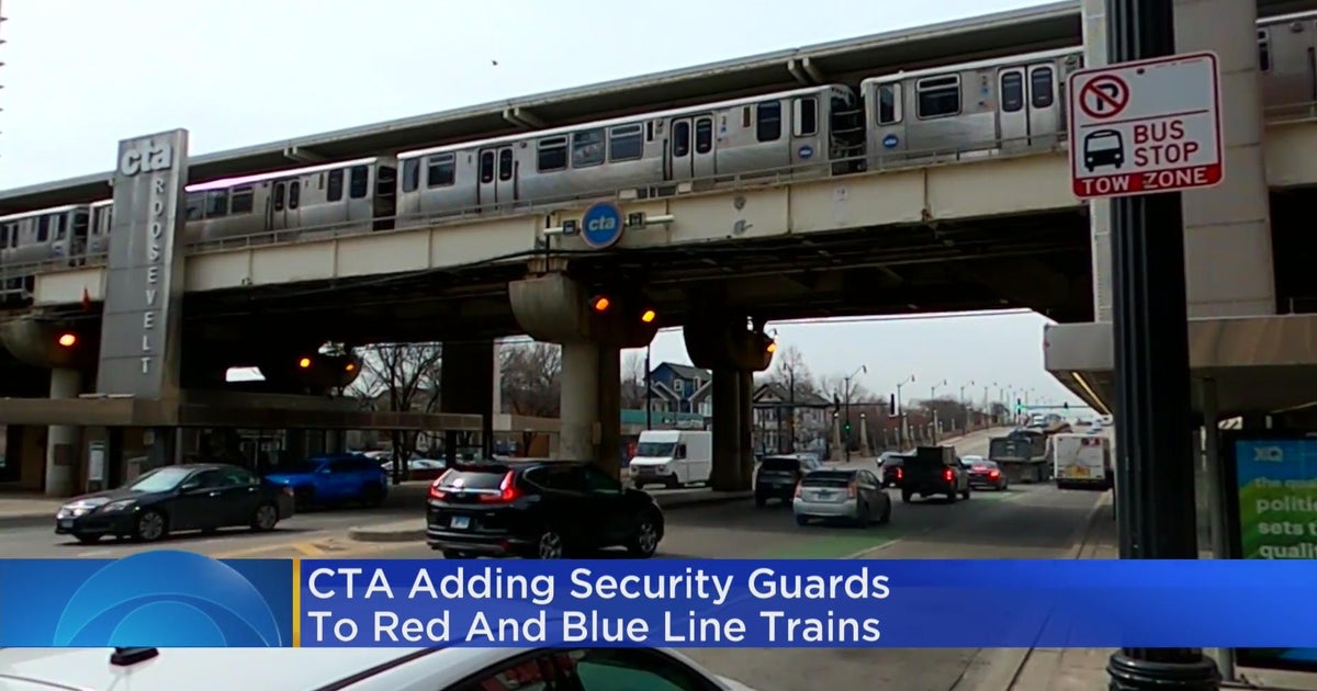 CTA Adding Security Guards To Red And Blue Line Trains - CBS Chicago
