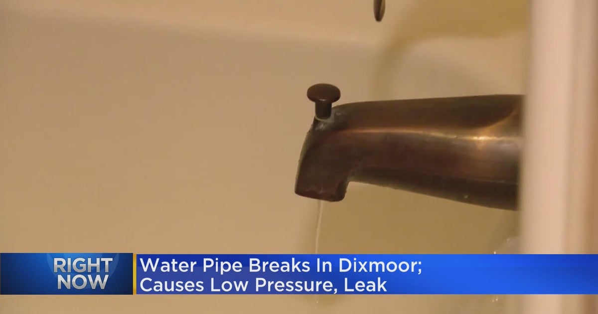 Water Restored After It Was Shut Off For Most Of Dixmoor Due To Slow