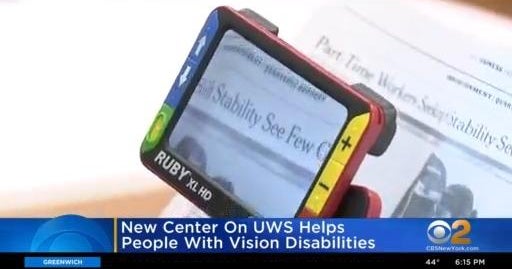 New center on UWS helps people with vision disabilities CBS New York