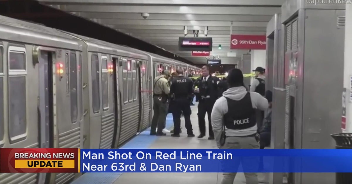 Man Shot On Red Line Train Amid City Plans To Increase Security - CBS ...