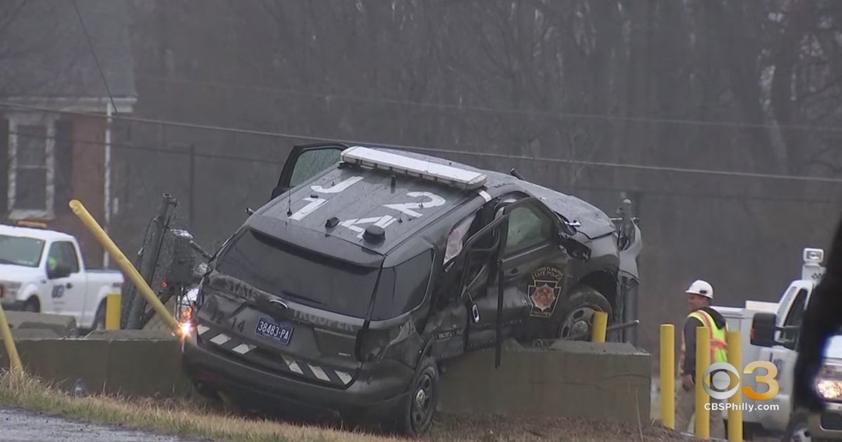 Crash Involving Pennsylvania State Police SUV Leaves 2 Officers Injured ...