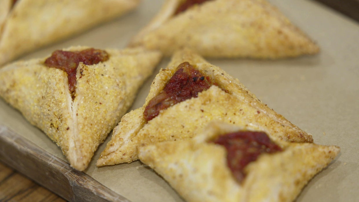 Recipe Apple Hamantaschen from Breads Bakery CBS News