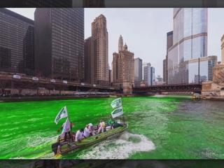 ICYMI: Watch the Chicago River Turn Green in Celebration of St. Patrick's  Day – NBC Chicago