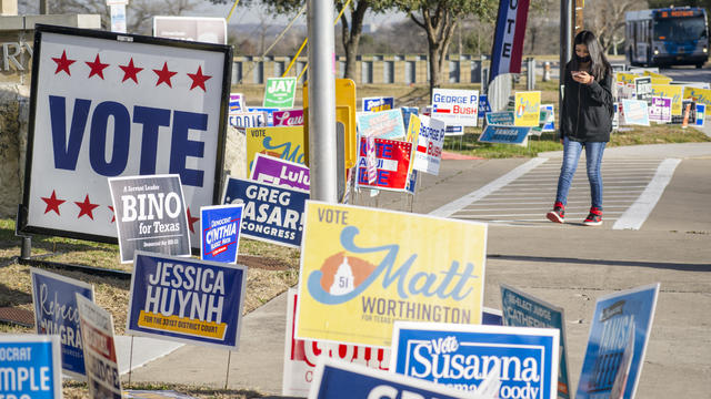 Voters Cast Ballots In Texas Primary Elections 