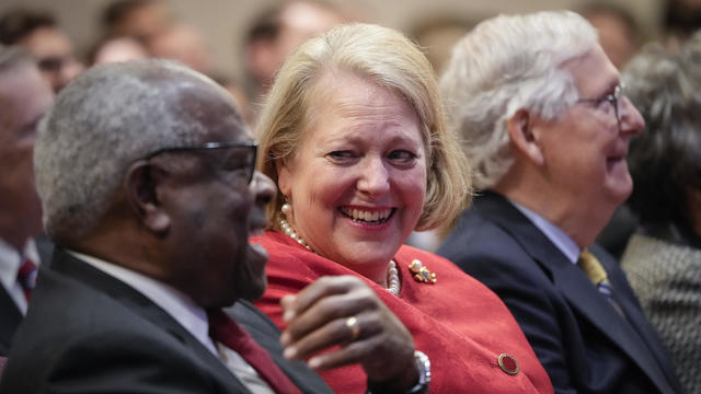 Justice Thomas Attends Forum On His 30 Year Supreme Court Legacy 