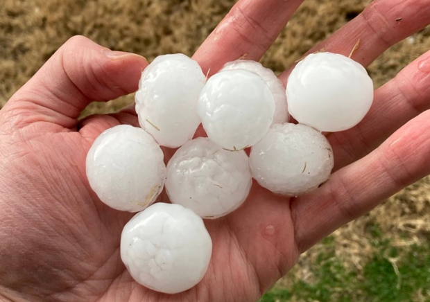 Hail in Prosper 