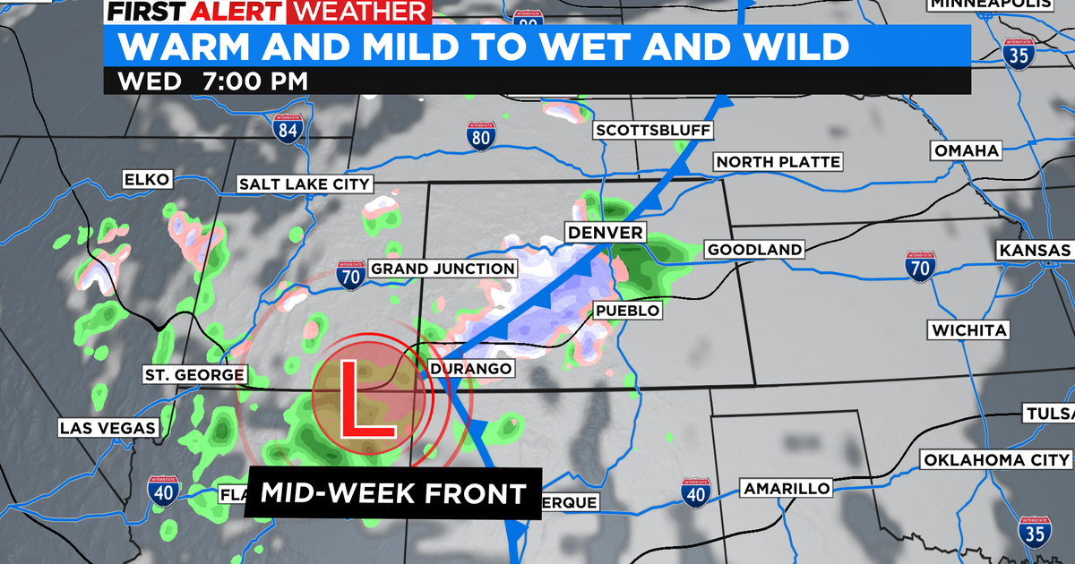 Colorado Weather Warm Tuesday Before Another Shot Of Rain CBS Colorado