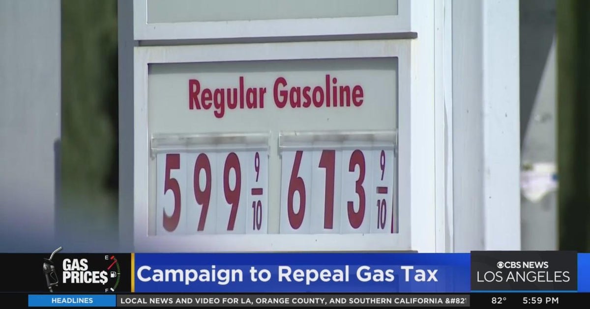 Republicans Attempt To Suspend California's Gas Tax CBS Los Angeles
