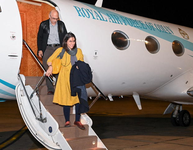 British-Iranians Zaghari-Ratcliffe, Ashouri arrive in Oman 