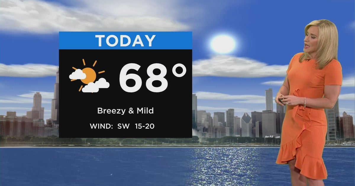 Warm and windy Wednesday - CBS Chicago