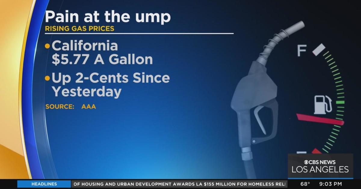 Californians May Get 400 Gas Rebate CBS Los Angeles