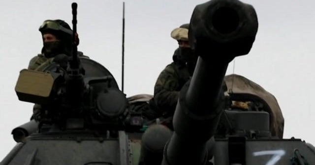 Russia-Ukraine war captured in real time on social media - CBS News