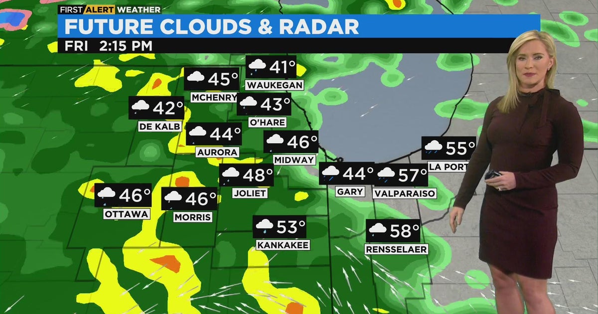 Chicago First Alert Weather: Rain on the way - CBS Chicago