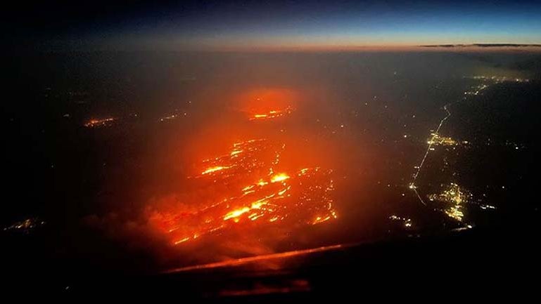Massive Eastland Complex Fire Continues To Burn, Only 20 Contained