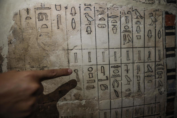 Egypt unveils five ancient tombs in Saqqara necropolis 