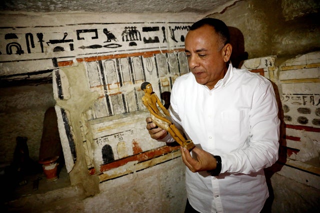 EGYPT-SAQQARA-ARCHAEOLOGY-ANCIENT TOMBS 