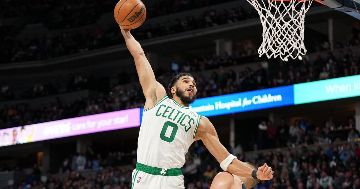 Celtics' Jayson Tatum wins MVP at 2023 NBA All-Star Game with 55-point  showing – NBC Sports Chicago